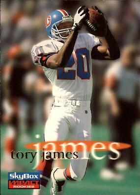 Tory James #19 Football Cards 1996 Skybox Impact Rookies