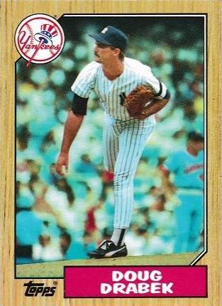 Doug Drabek #283 Baseball Cards 1987 Topps