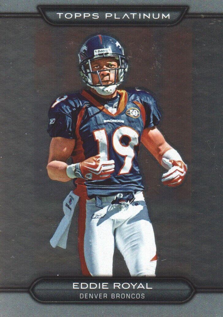 Eddie Royal #5 Football Cards 2010 Topps Platinum