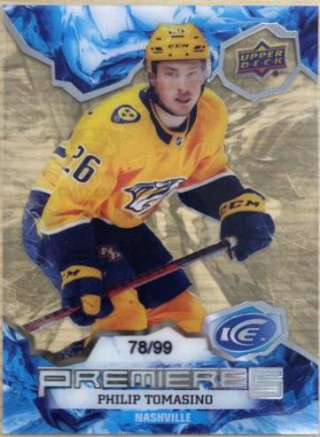 Philip Tomasino #243 Hockey Cards 2021 Upper Deck Ice