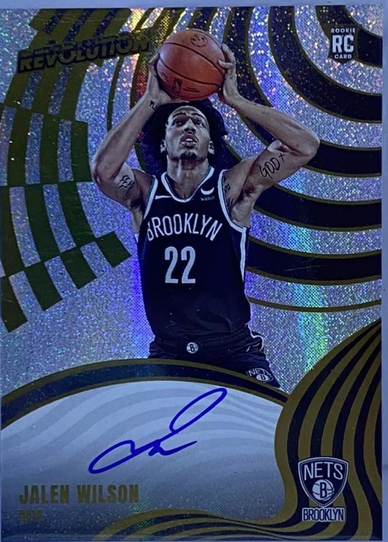 Jalen Wilson #RA-JWN Basketball Cards 2023 Panini Revolution Rookie Autograph