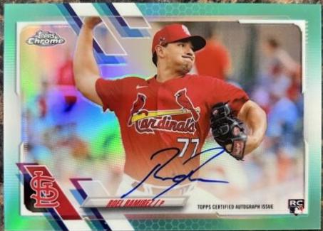 Roel Ramirez [Aqua Refractor] #RA-RR