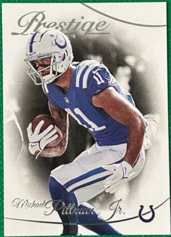 Michael Pittman Jr. #128 Football Cards 2023 Panini Prestige