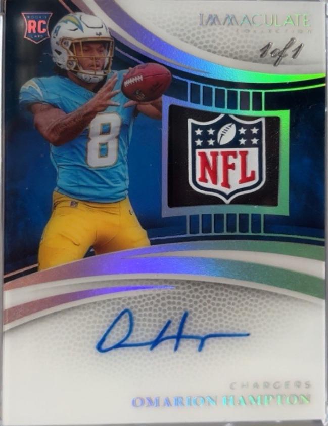 Omarion Hampton #113 2025 Panini Immaculate Football
