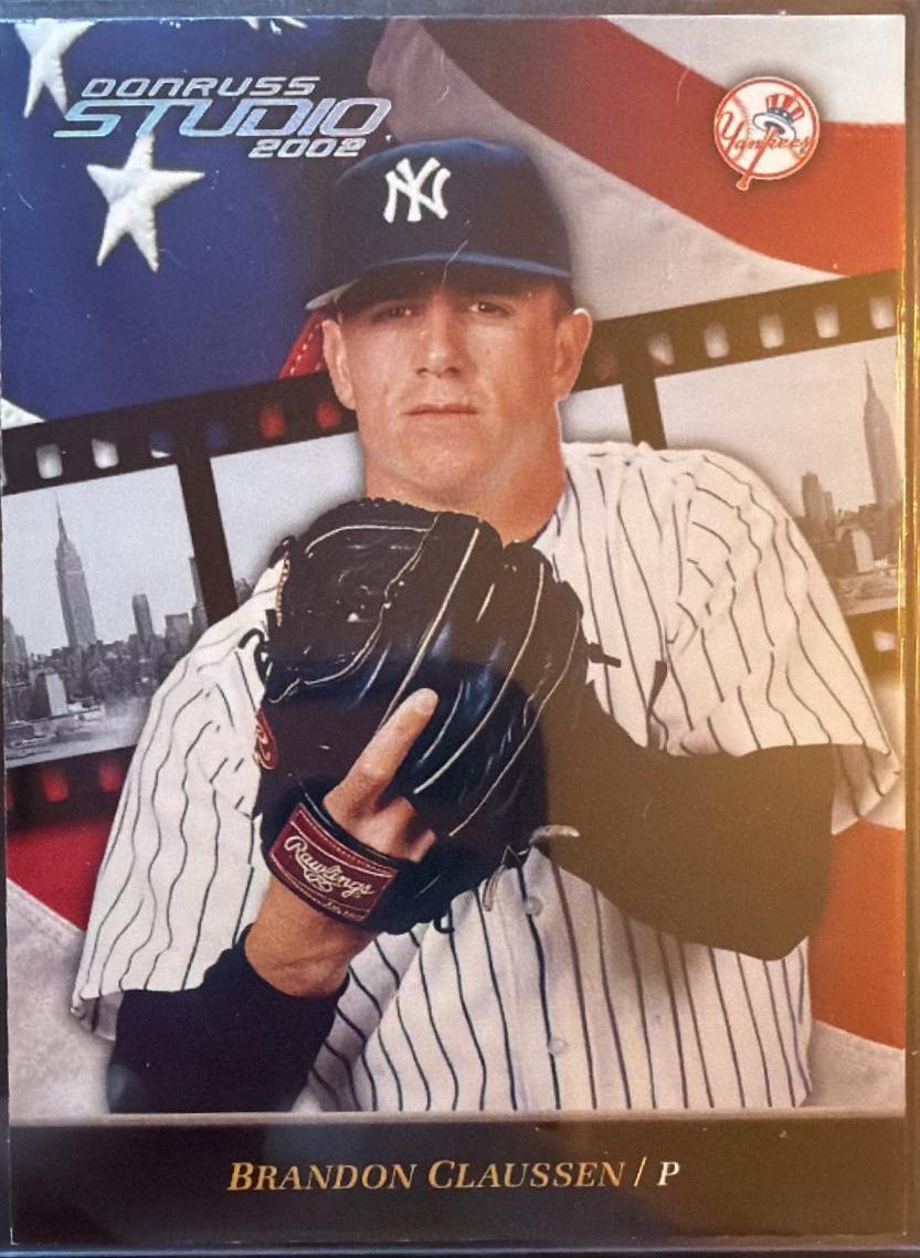 Brandon Claussen #70 2002 Donruss Studio Baseball