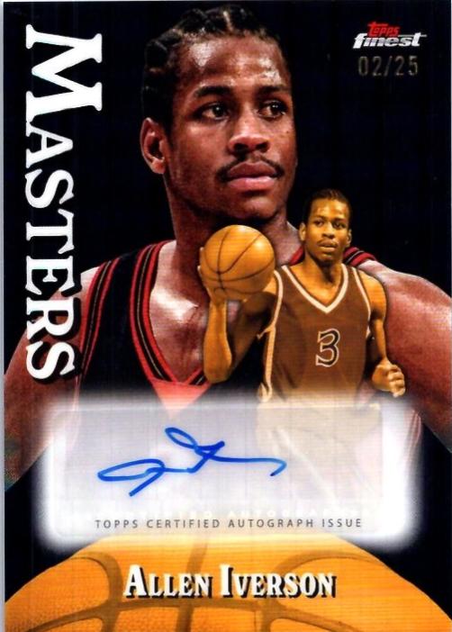 Allen Iverson [Black Refractor] #MA-AI
