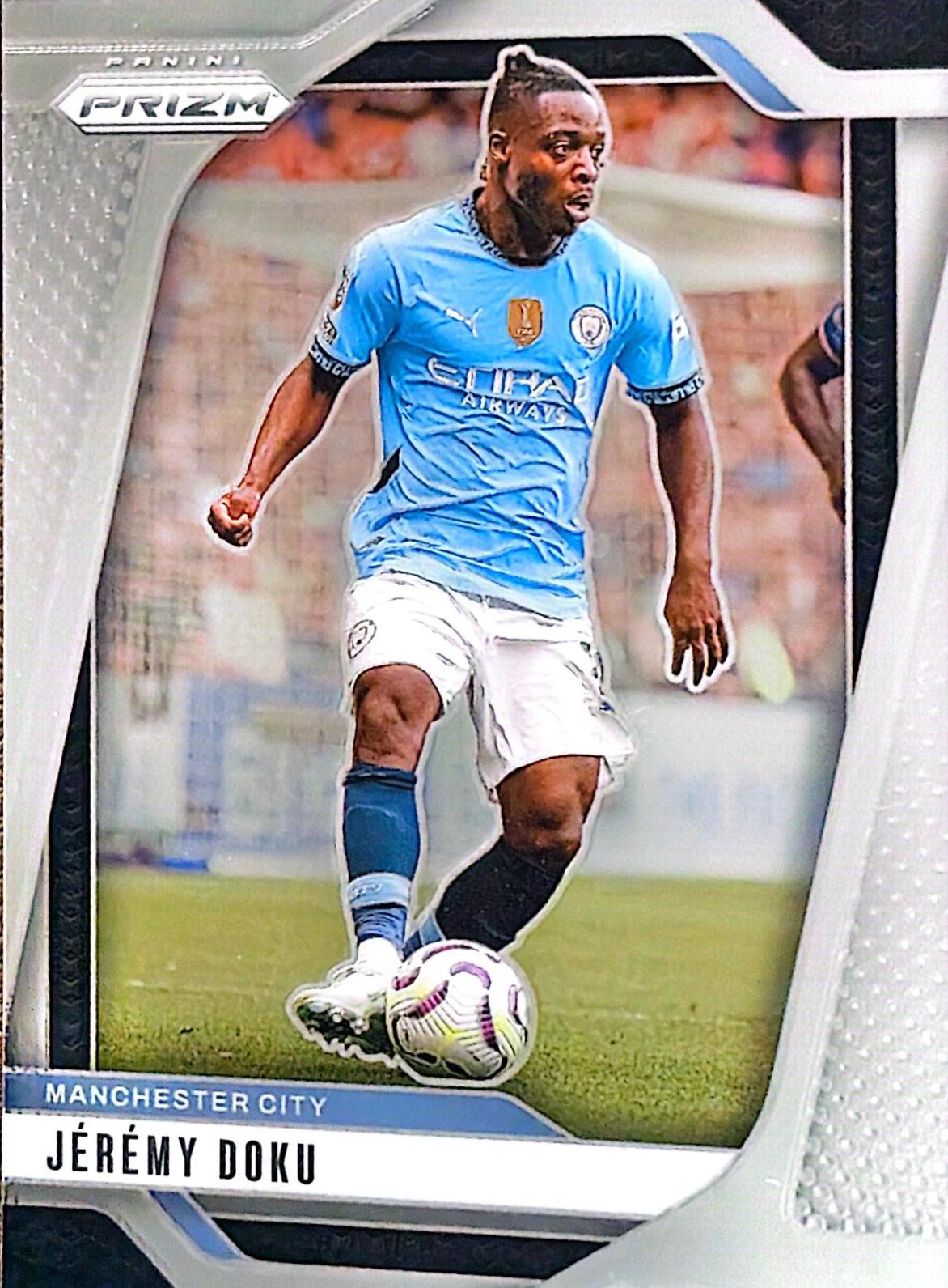 Jeremy Doku #6 2024 Panini Prizm Premier League