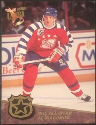 Al MacInnis #8 Hockey Cards 1992 Ultra All Stars