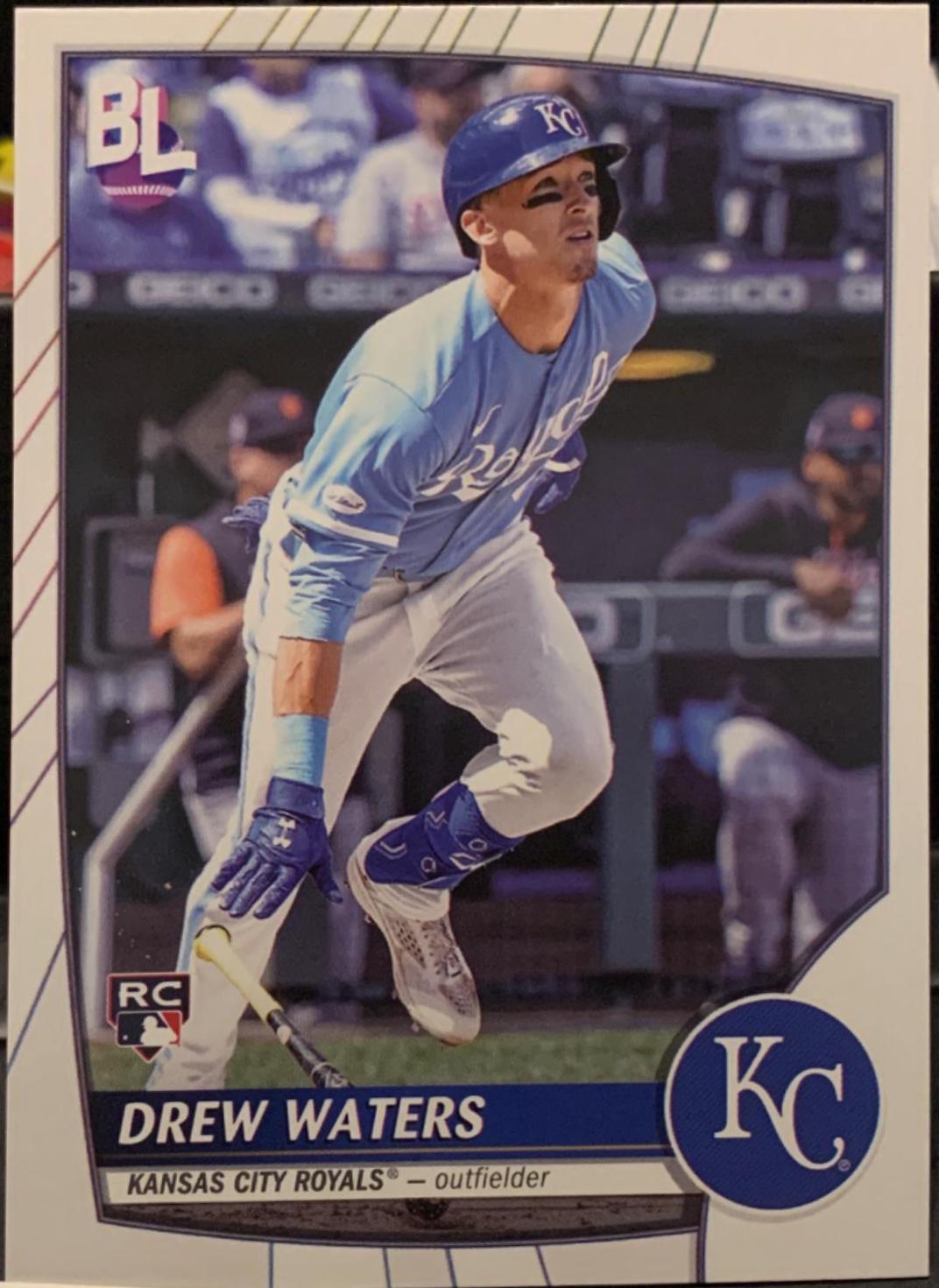 Drew Waters #7 Baseball Cards 2023 Topps Big League