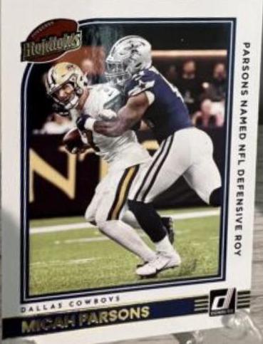 Micah Parsons #H-MP Football Cards 2022 Panini Donruss Highlights