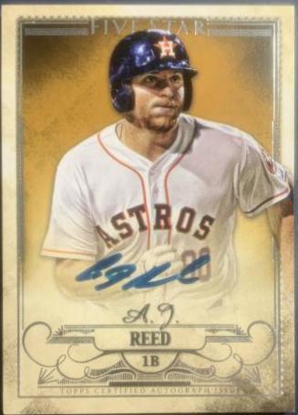 A.J. Reed #FSA-ARE Baseball Cards 2016 Topps Five Star Autographs