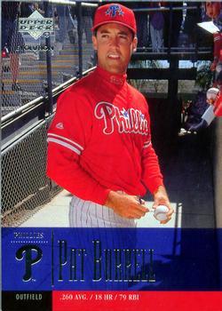 Pat Burrell #80 Baseball Cards 2001 Upper Deck Evolution