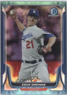 Zack Greinke [Bubbles Refractor] #160