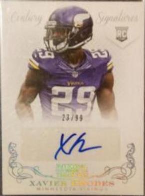 Xavier Rhodes [Autograph Silver] #337