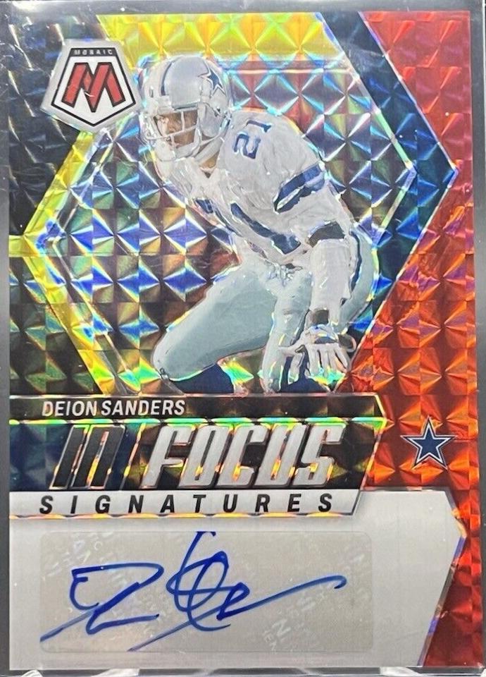 Deion Sanders [Choice Fusion Red and Yellow] #IF-DSS