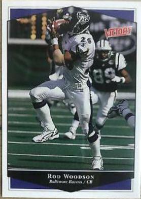 Rod Woodson #26 Football Cards 1999 Upper Deck Victory