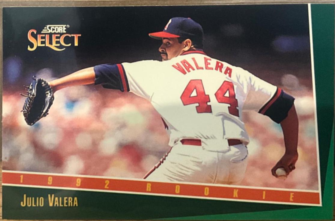 Julio Valera #288 Baseball Cards 1993 Score Select