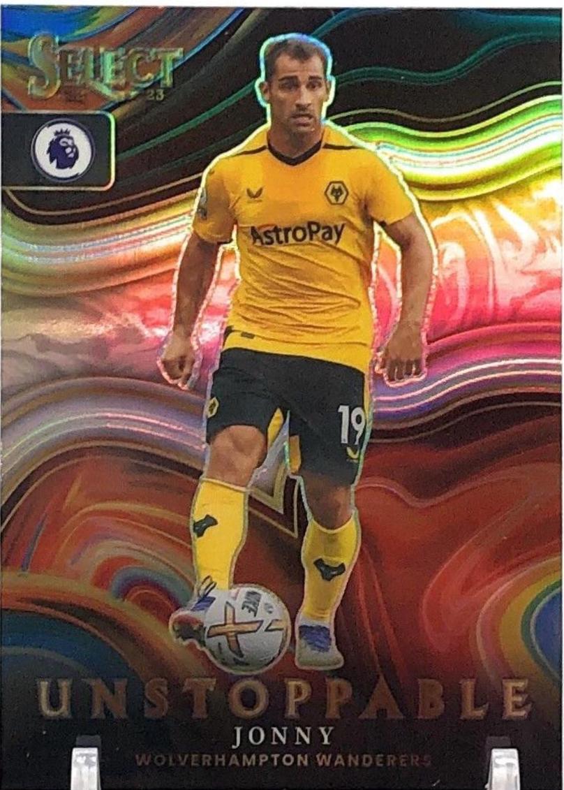 Jonny #5 Soccer Cards 2022 Panini Select Premier League Unstoppable