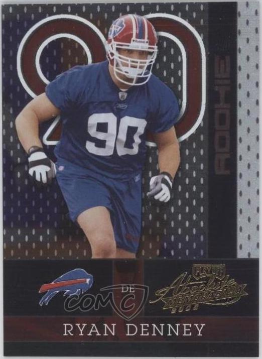 Ryan Denney #158 2002 Playoff Absolute Memorabilia Football