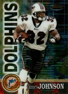 James Johnson #9 Football Cards 2000 Topps Finest