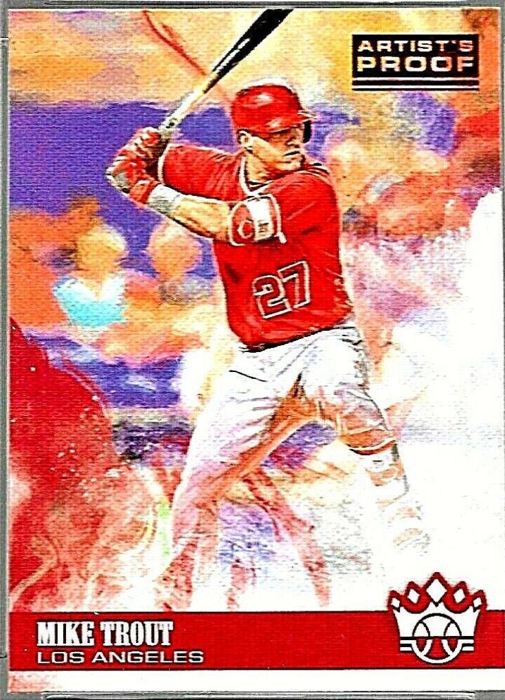 Mike Trout [Artist's Proof Red] #70