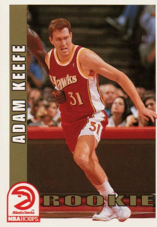 Adam Keefe #352 Basketball Cards 1992 Hoops