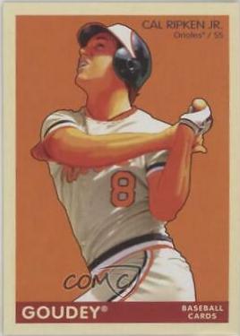 Cal Ripken Jr. #20 Baseball Cards 2009 Upper Deck Goudey