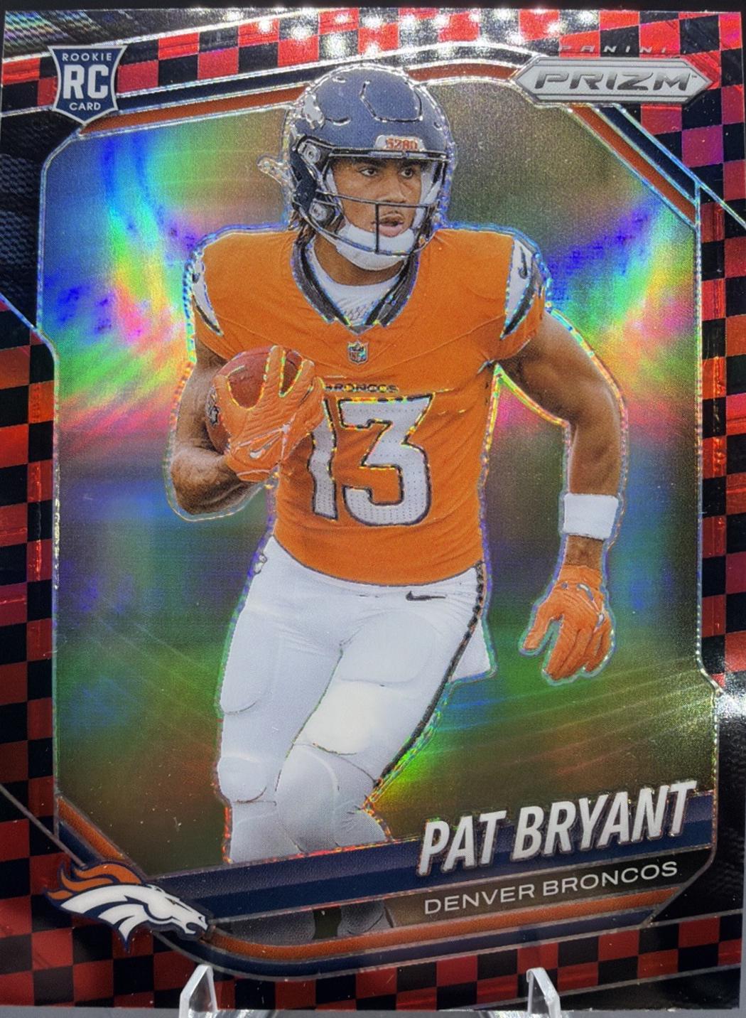 Pat Bryant [Black Red Checker] #366