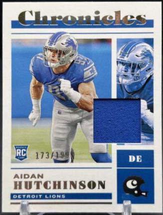 Aidan Hutchinson #47 2022 Panini Chronicles Football