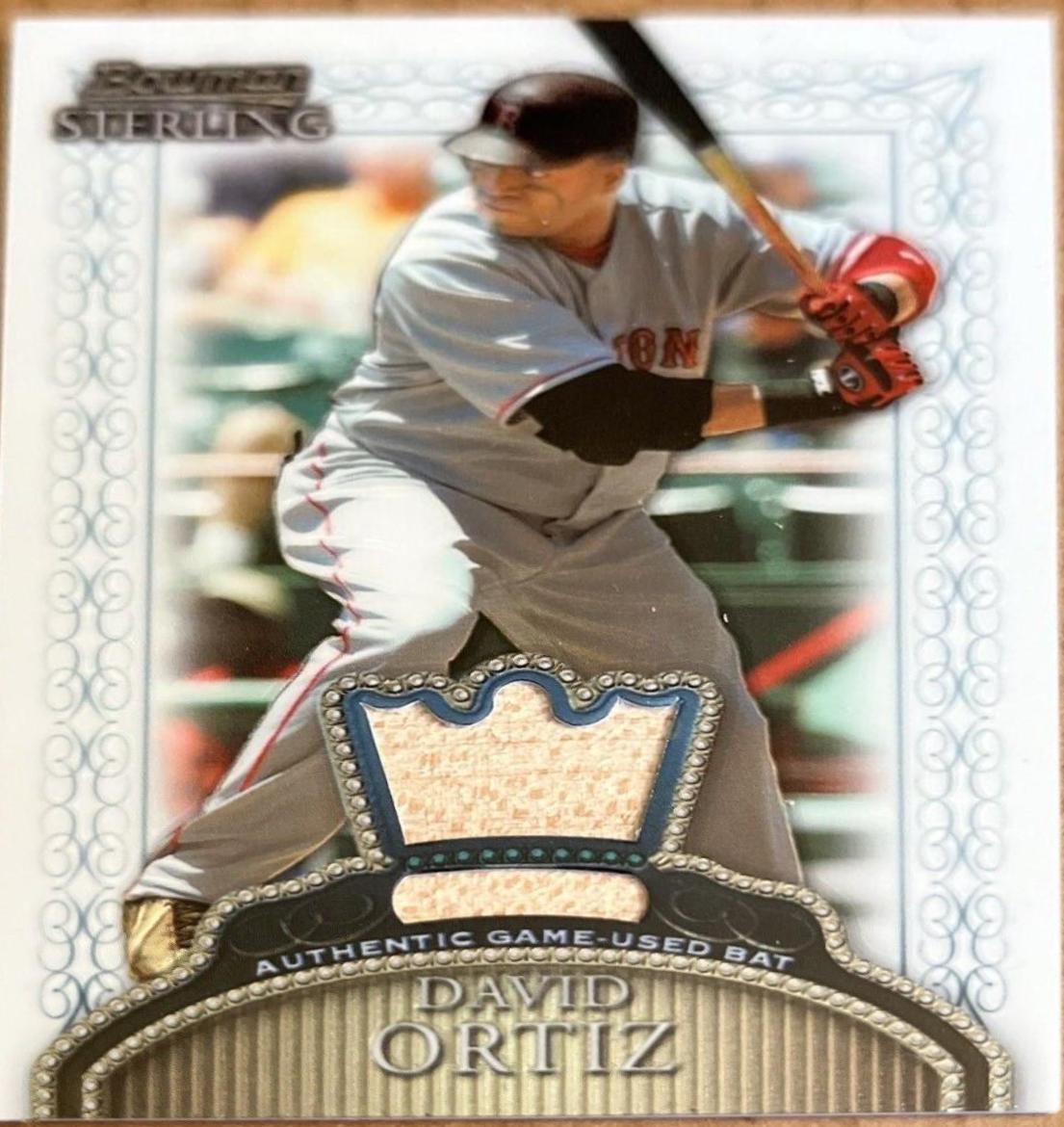 David Ortiz #BS-DO Baseball Cards 2005 Bowman Sterling Relic