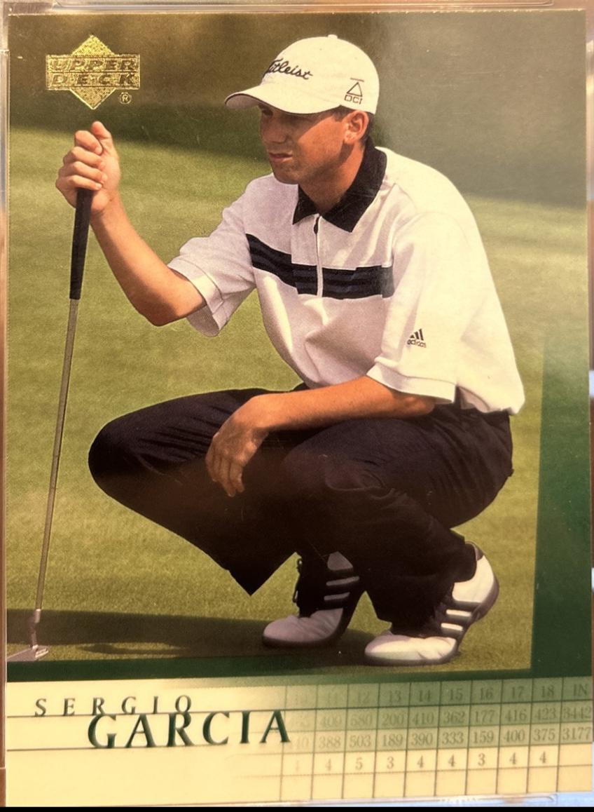Sergio Garcia #3 Golf Cards 2001 Upper Deck