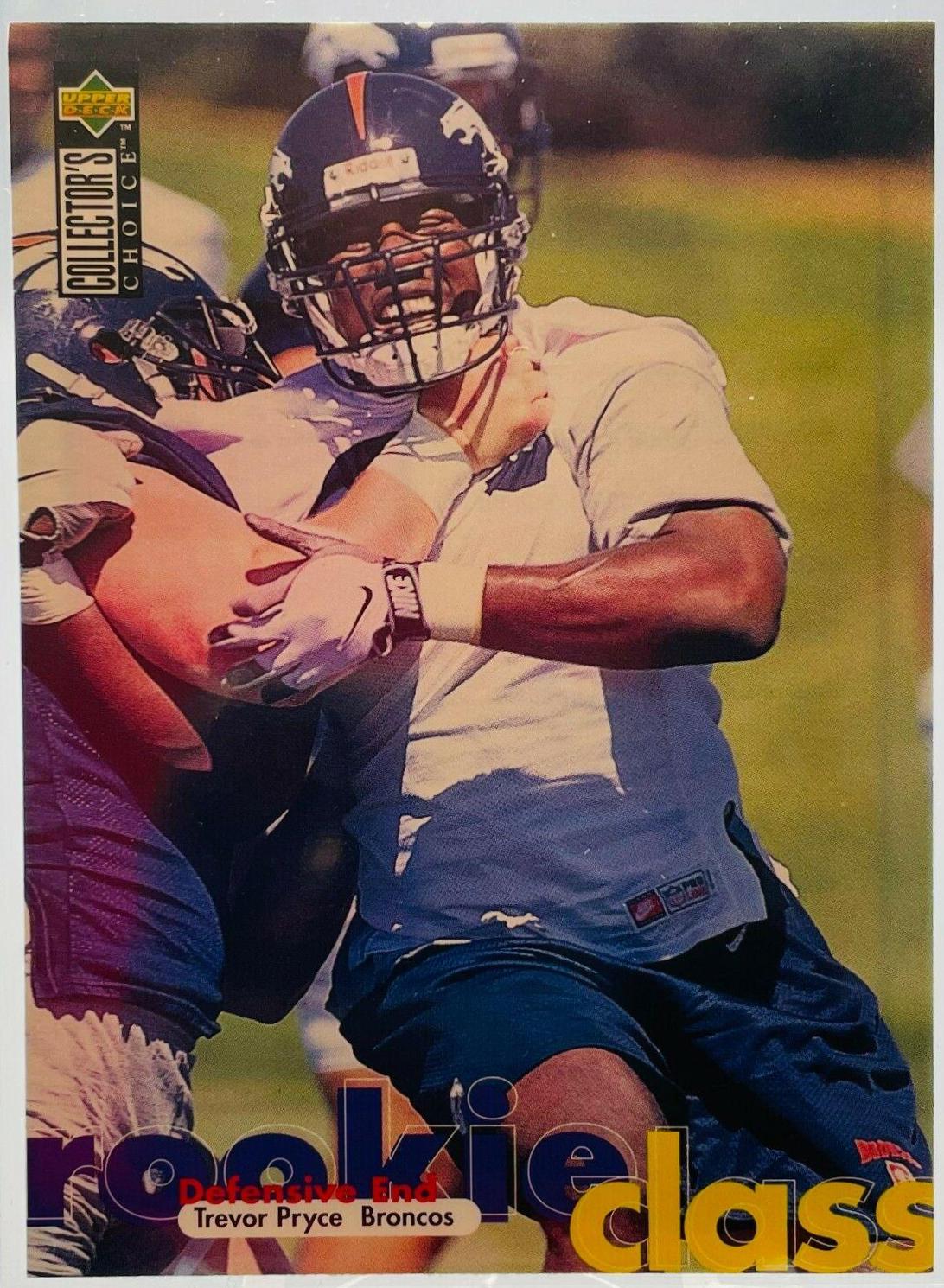 Trevor Pryce #41 Football Cards 1997 Collector's Choice