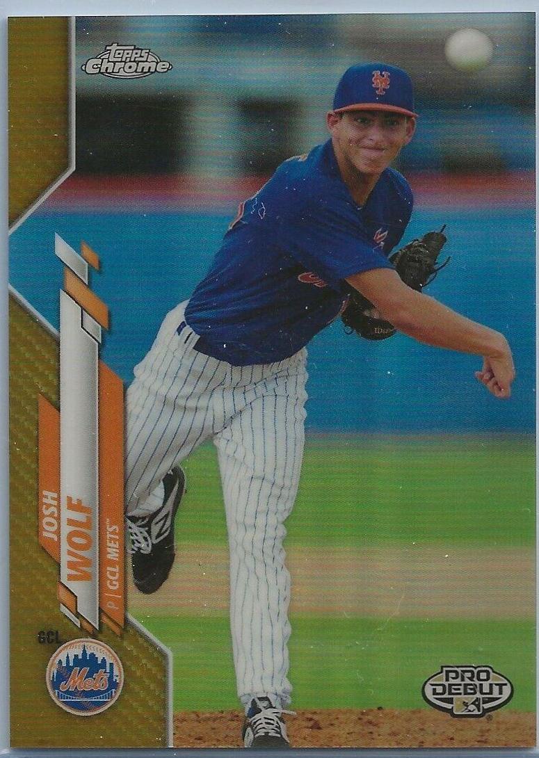 Josh Wolf #PDC-66 2020 Topps Pro Debut Chrome Baseball