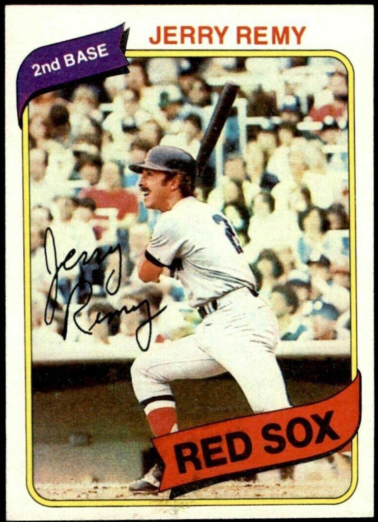 Jerry Remy #155 Baseball Cards 1980 Topps