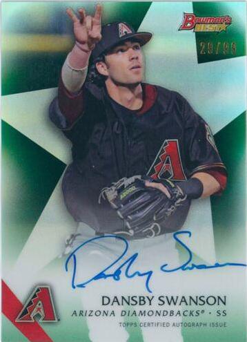 Dansby Swanson [Green Refractor] #DS