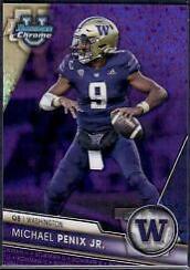 Michael Penix Jr. [Purple Mini Diamond] #141