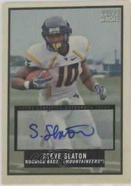 Steve Slaton [Autograph] #234