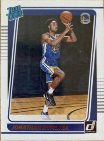 Jonathan Kuminga #240 Basketball Cards 2021 Panini Donruss