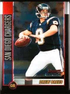 Drew Brees #2 Football Cards 2002 Bowman Chrome