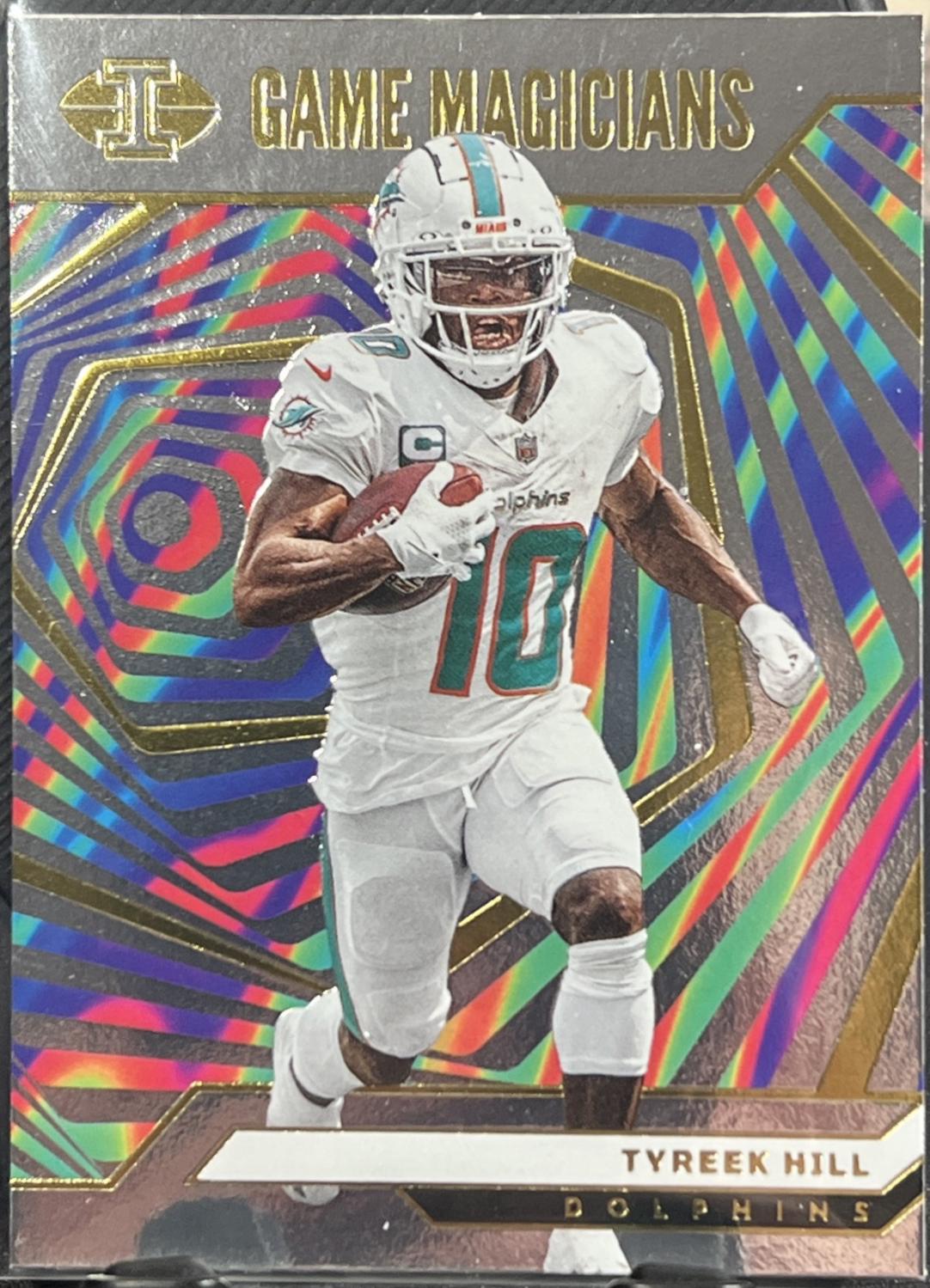 Tyreek Hill #19 Football Cards 2024 Panini Illusions Game Magicians