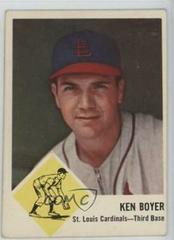 Ken Boyer #60 Baseball Cards 1963 Fleer Prices
