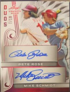 Pete Rose / Mike Schmidt