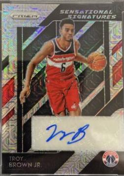 Troy Brown Jr. [Mojo Prizm] #SS-TBR