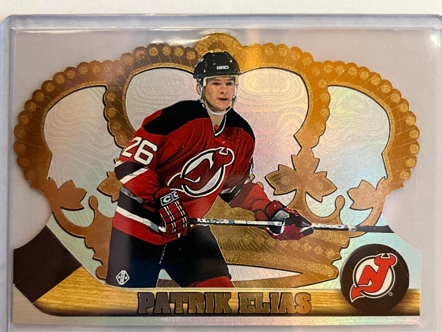 Patrik Elias #74 Hockey Cards 1997 Pacific Crown Royale