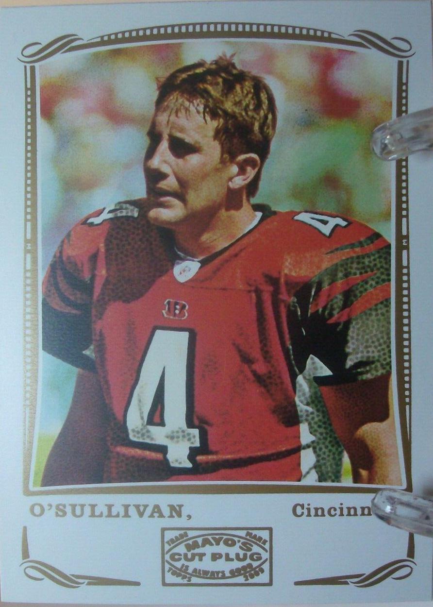 J.T. O'Sullivan #297 2009 Topps Mayo Football
