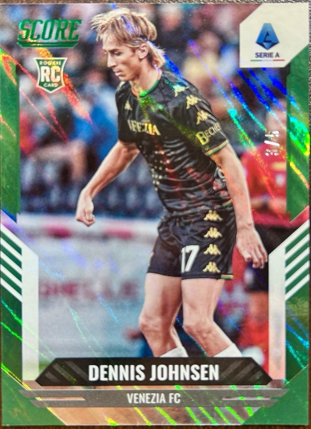 Dennis Johnsen #117 2021 Panini Score Serie A