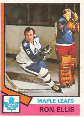 Ron Ellis #12 Hockey Cards 1974 O-Pee-Chee