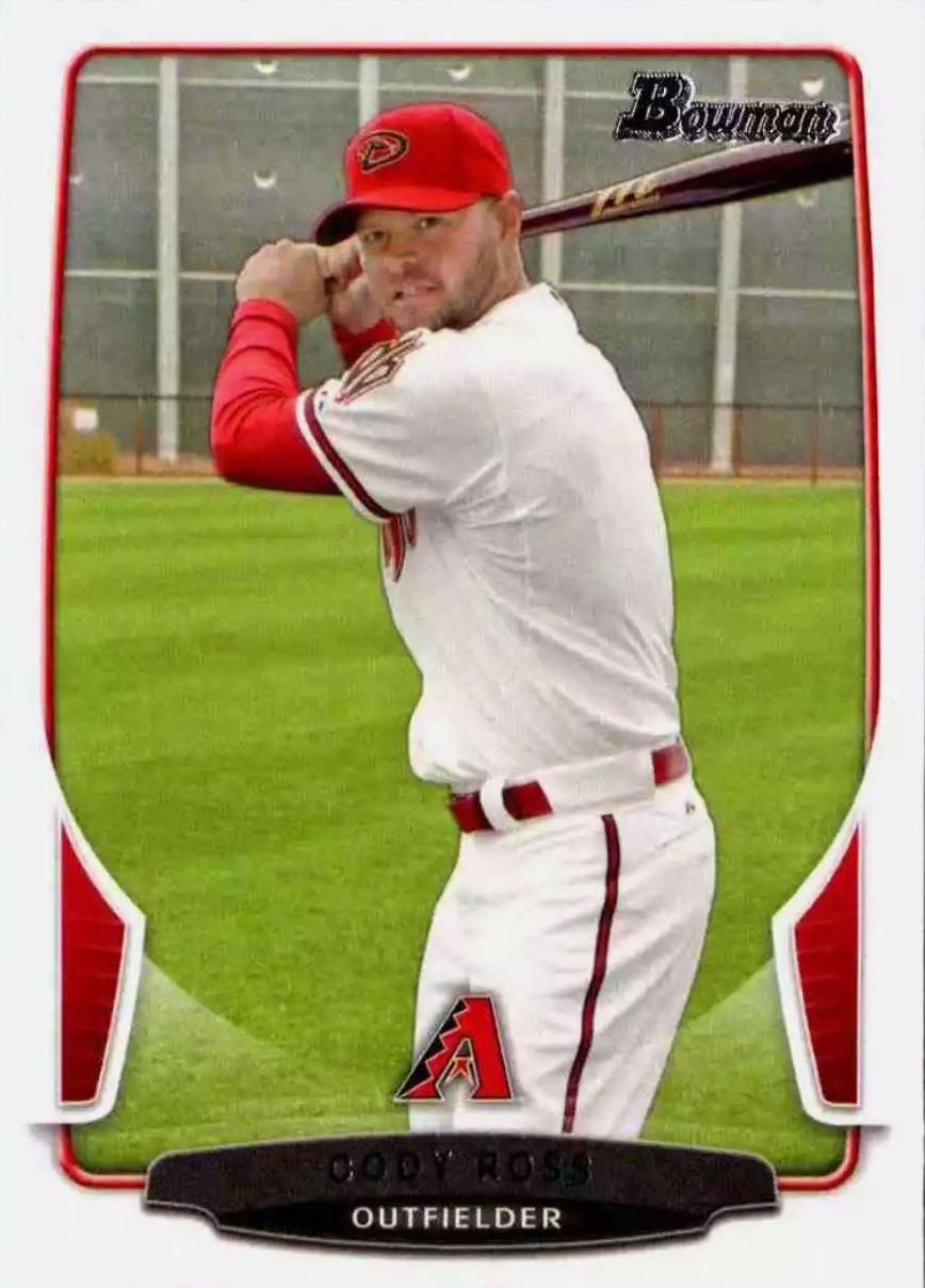 Cody Ross #105 Baseball Cards 2013 Bowman