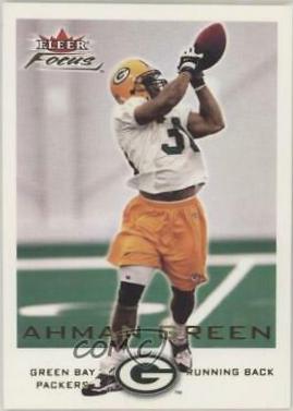 Ahman Green #120 Football Cards 2000 Fleer Focus