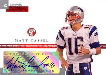 Matt Cassel #PEC-MC Football Cards 2005 Topps Pristine Certified Autograph